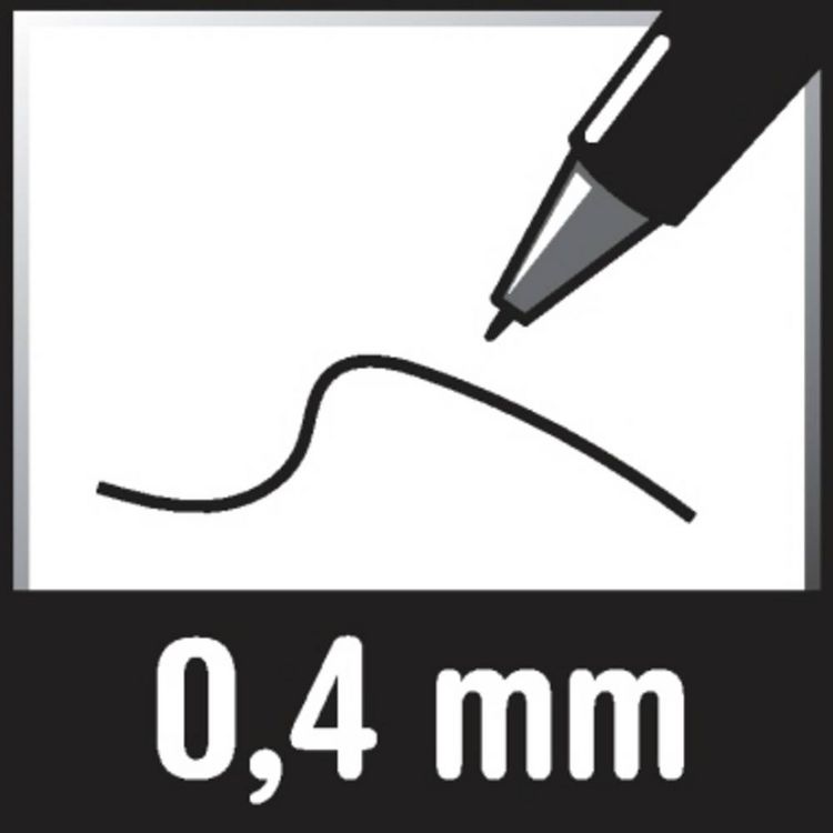 Produktbild: Pilot Tintenrollermine 2261002 Rot 0.4mm dokumentenecht: Nein