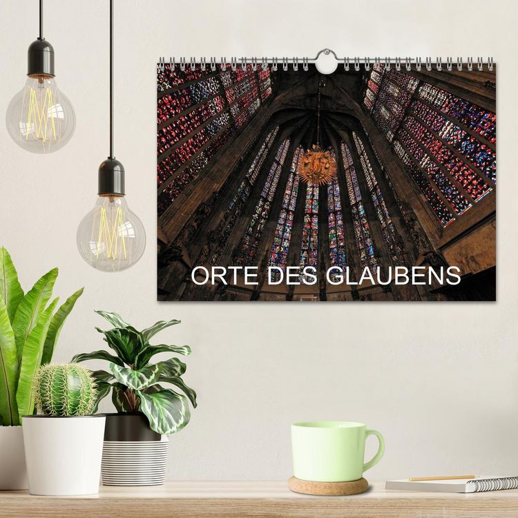 Produktbild: Orte des Glaubens (Wandkalender 2026 DIN A4 quer), CALVENDO Monatskalender