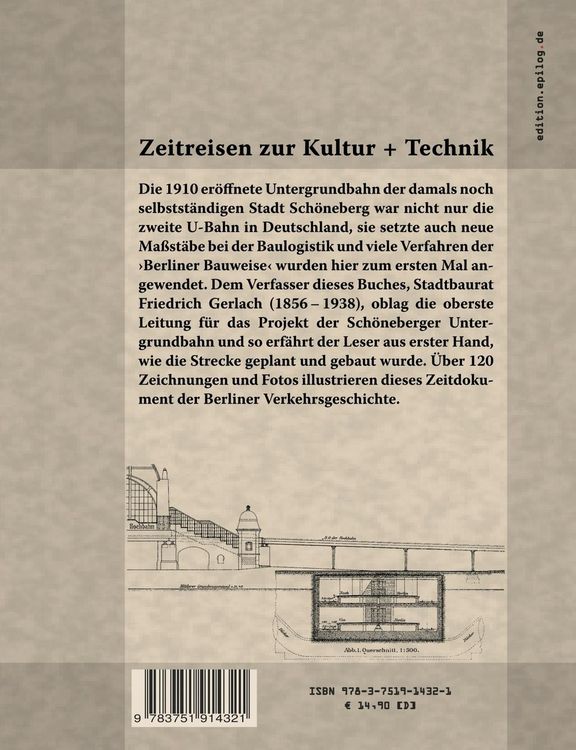 Produktbild: Die elektrische Untergrundbahn der Stadt Sch&ouml;neberg