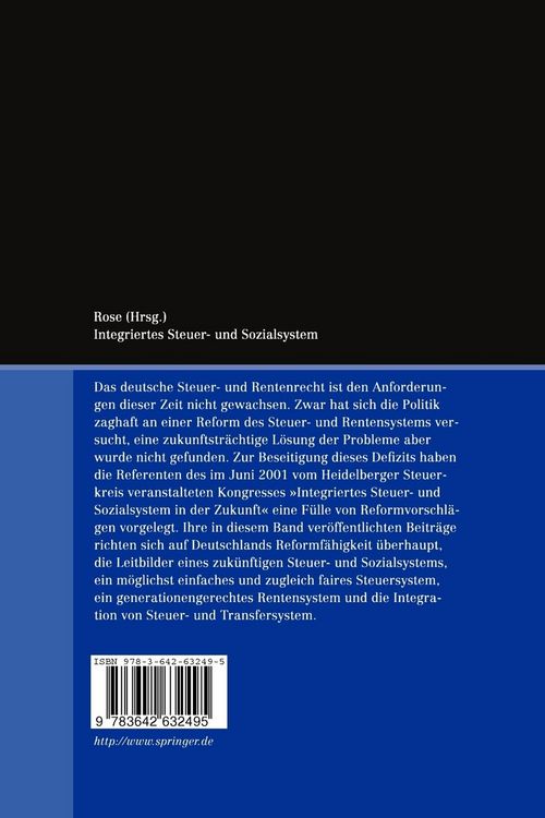 Produktbild: Integriertes Steuer- und Sozialsystem