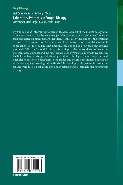 Produktbild: Laboratory Protocols in Fungal Biology