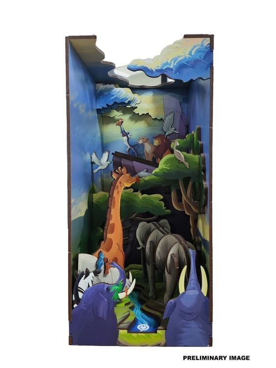 Produktbild: Book Nook DIY B&uuml;cherecke Disney K&ouml;nig der L&ouml;wen