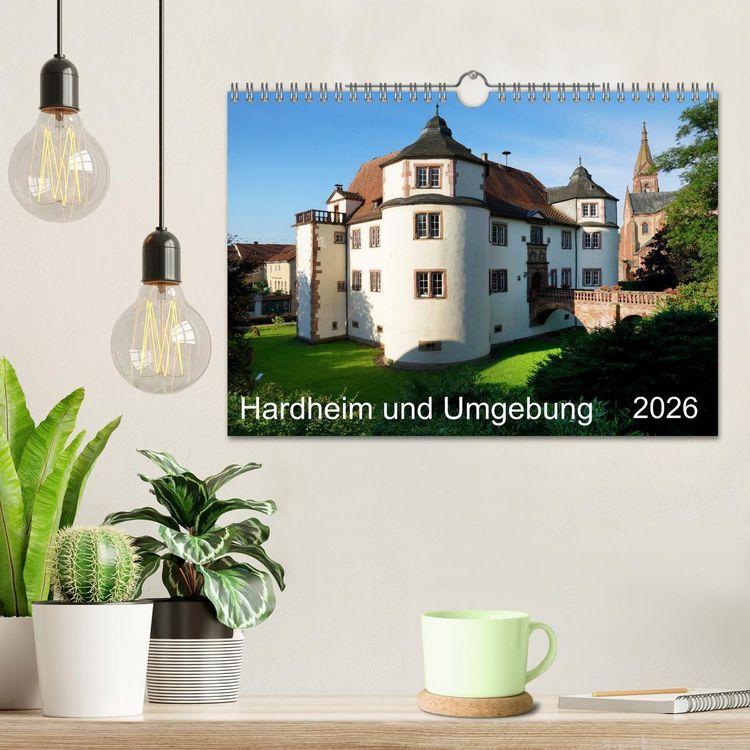 Produktbild: Hardheim und Umgebung (Wandkalender 2026 DIN A4 quer), CALVENDO Monatskalender