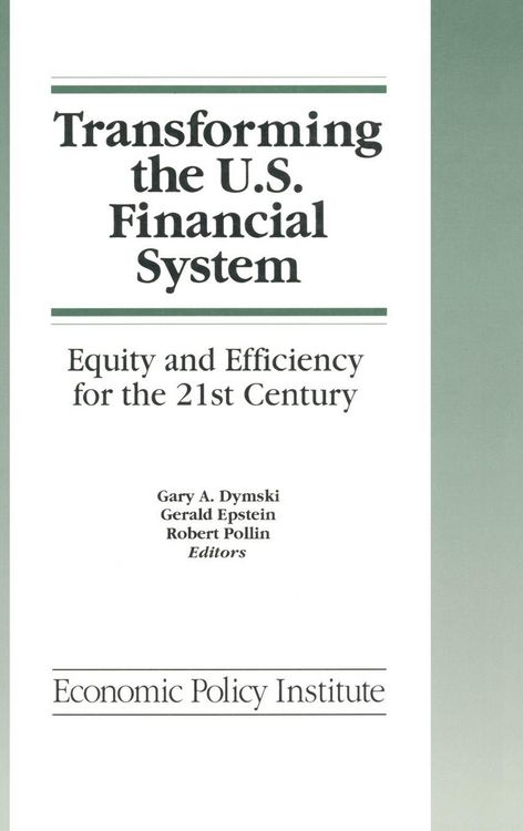 Produktbild: Transforming the U.S. Financial System