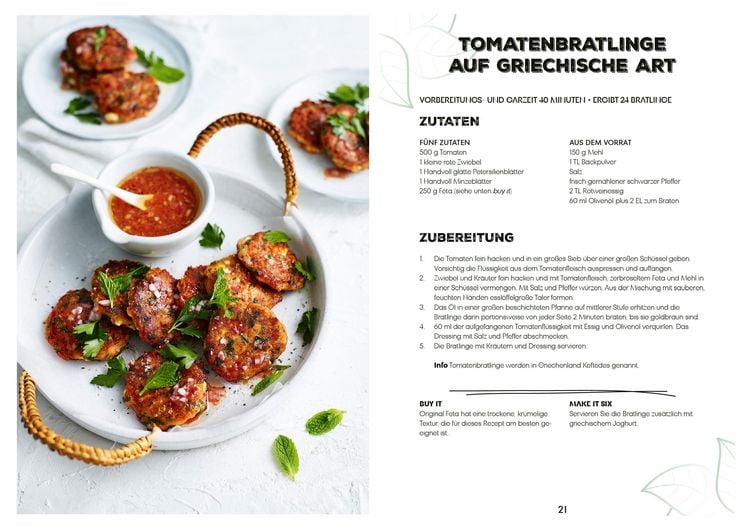 Produktbild: Lecker vegetarisch mit nur 5 Zutaten - schnelle, preiswerte und gesunde Rezepte