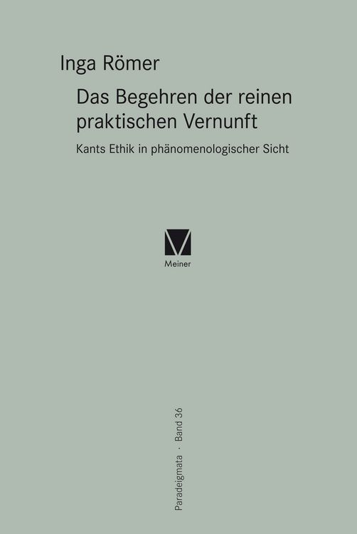 Produktbild: Das Begehren der reinen praktischen Vernunft
