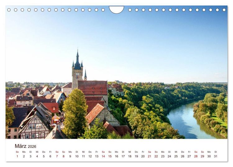 Produktbild: Bad Wimpfen. (Wandkalender 2026 DIN A4 quer), CALVENDO Monatskalender