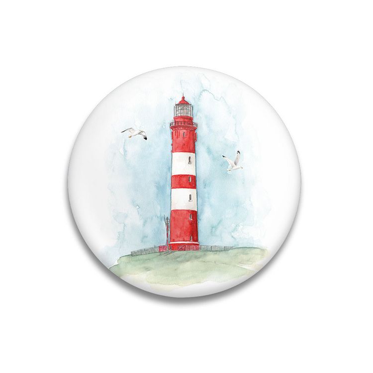 Produktbild: Dekomagnet Red Lighthouse