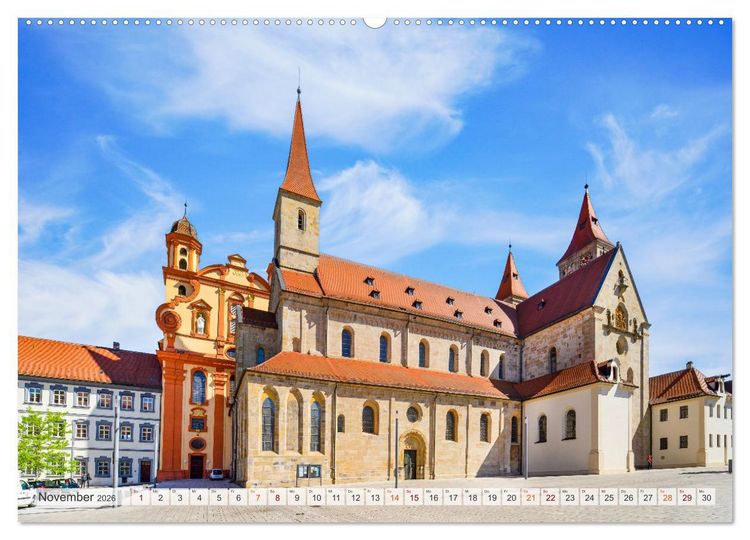 Produktbild: Ellwangen Impressionen (hochwertiger Premium Wandkalender 2026 DIN A2 quer), Kunstdruck in Hochglanz