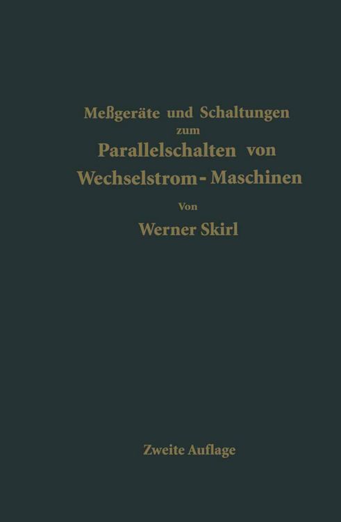 Produktbild: Parallelschalten von Wechselstrom-Maschinen