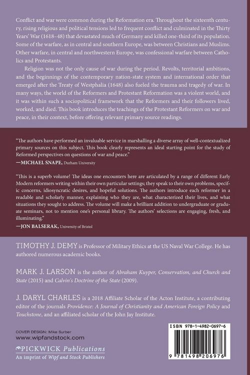 Produktbild: The Reformers on War, Peace, and Justice