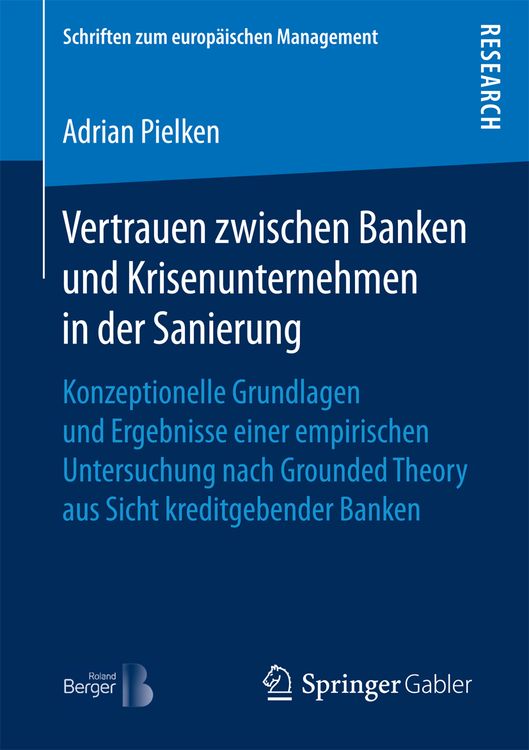 Bild vom Artikel Vertrauen zwischen Banken und Krisenunternehmen in der Sanierung vom Autor Adrian Pielken