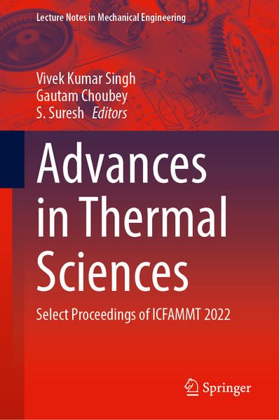 Produktbild: Advances in Thermal Sciences