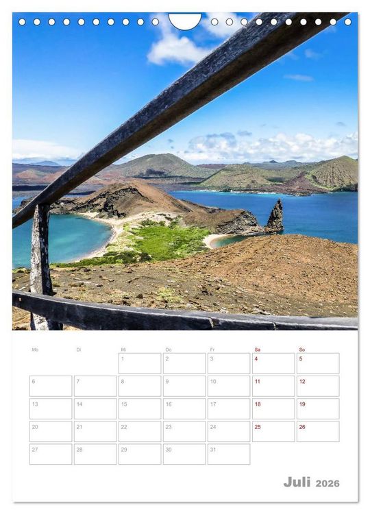 Produktbild: &iexcl;viva S&uuml;damerika (Wandkalender 2026 DIN A4 hoch), CALVENDO Monatskalender