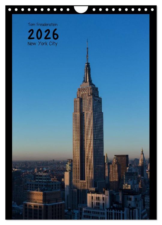 Produktbild: Vertical New York (Wandkalender 2026 DIN A4 hoch), CALVENDO Monatskalender