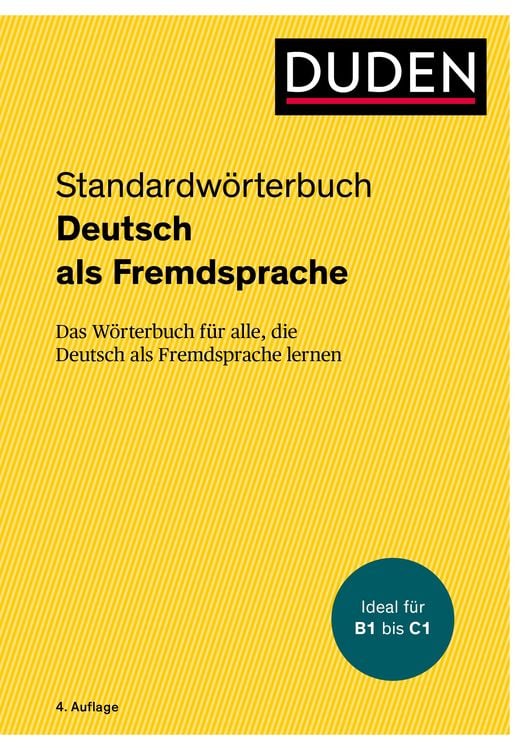 Produktbild: Duden &ndash; Deutsch als Fremdsprache &ndash; Standardw&ouml;rterbuch