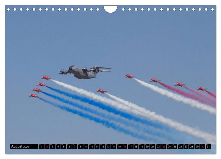 Produktbild: Augenblicke in der Luft: Airbus A400M (Wandkalender 2026 DIN A4 quer), CALVENDO Monatskalender