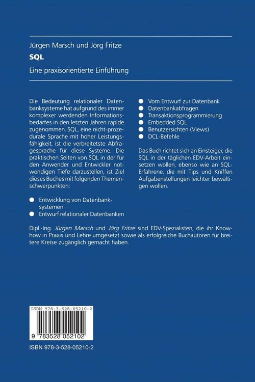 Produktbild: SQL
