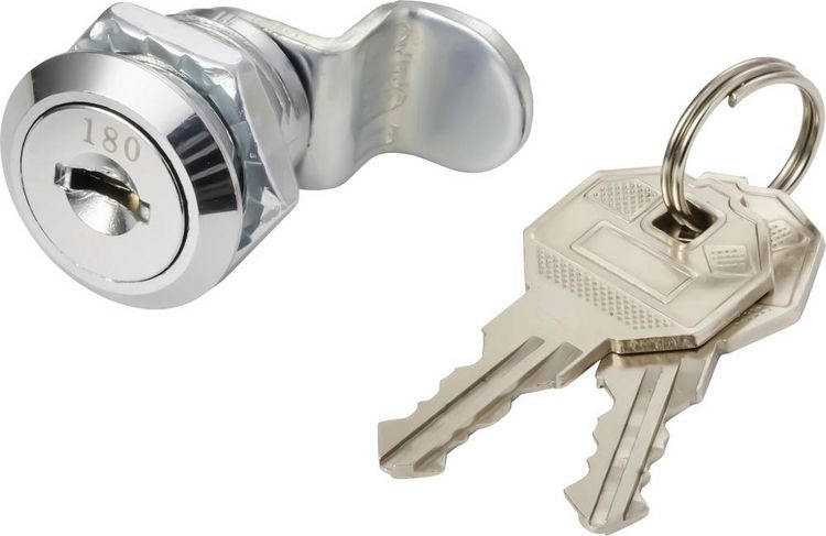 Produktbild: Sygonix SY-7065780 Hebelschloss Chrom