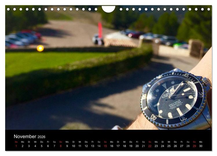 Produktbild: Armbanduhren reisen um die Welt (Wandkalender 2026 DIN A4 quer), CALVENDO Monatskalender