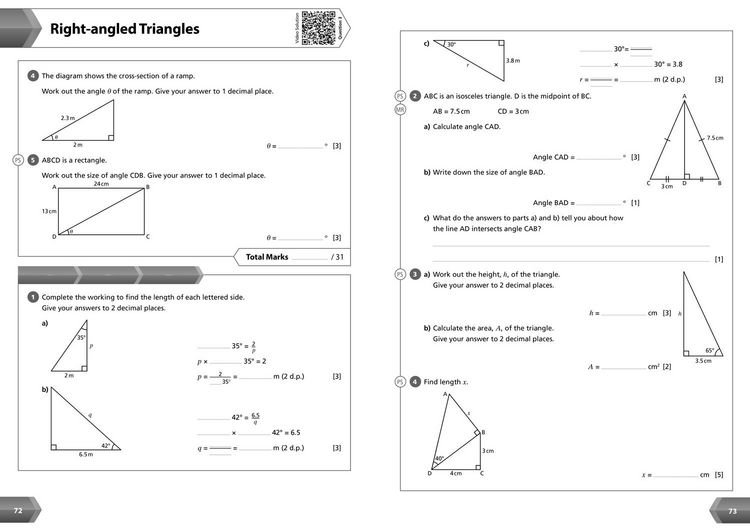 Produktbild: KS3 Maths Year 9 Workbook