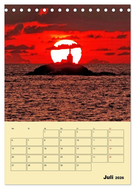 Produktbild: S&uuml;dthailand (Tischkalender 2026 DIN A5 hoch), CALVENDO Monatskalender