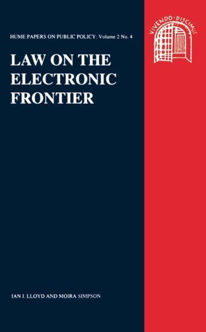 Produktbild: Law on the Electronic Frontier