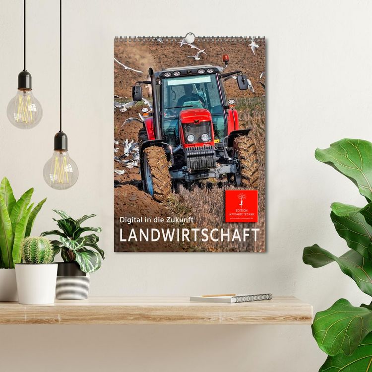 Produktbild: Landwirtschaft - digital in die Zukunft (Wandkalender 2026 DIN A3 hoch), CALVENDO Monatskalender