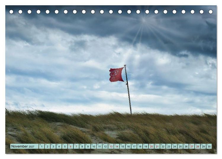 Produktbild: Magische K&uuml;ste Zeeland (Tischkalender 2027 DIN A5 quer), CALVENDO Monatskalender