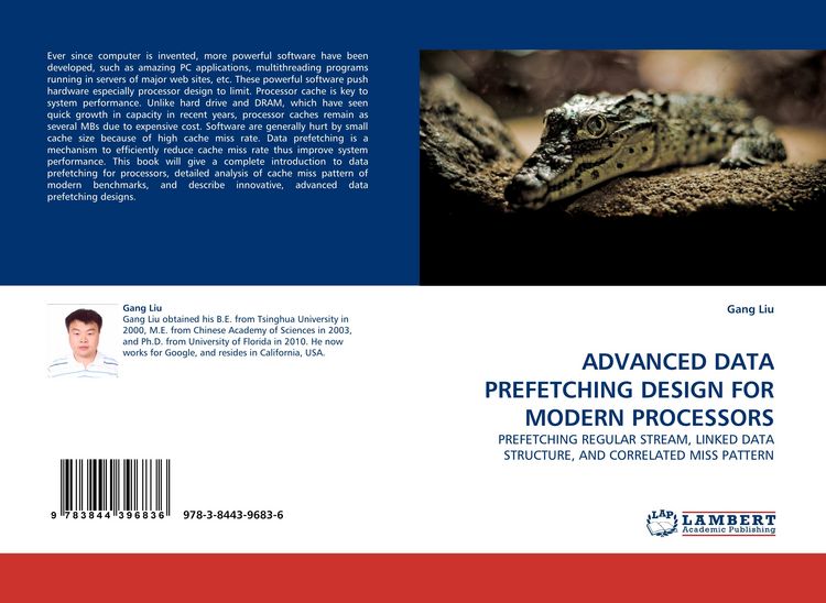 Produktbild: Advanced Data Prefetching Design For Modern Processors