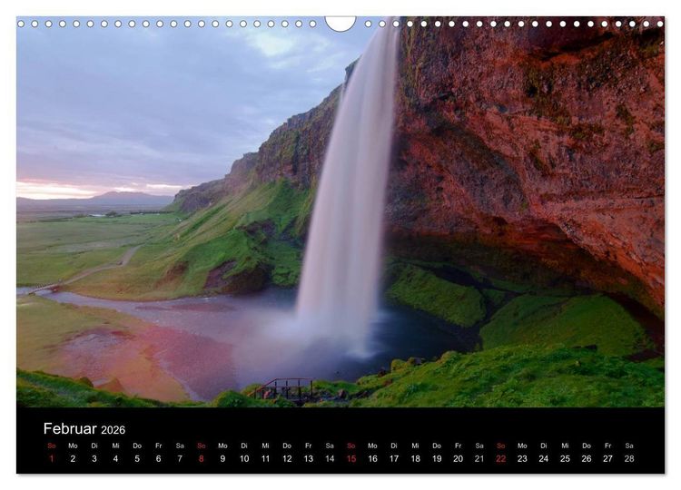 Produktbild: Island (Wandkalender 2026 DIN A3 quer), CALVENDO Monatskalender