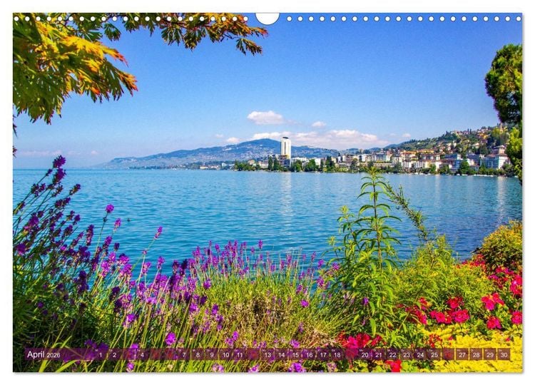 Produktbild: Gr&uuml;ezi aus der Schweiz (Wandkalender 2026 DIN A3 quer), CALVENDO Monatskalender