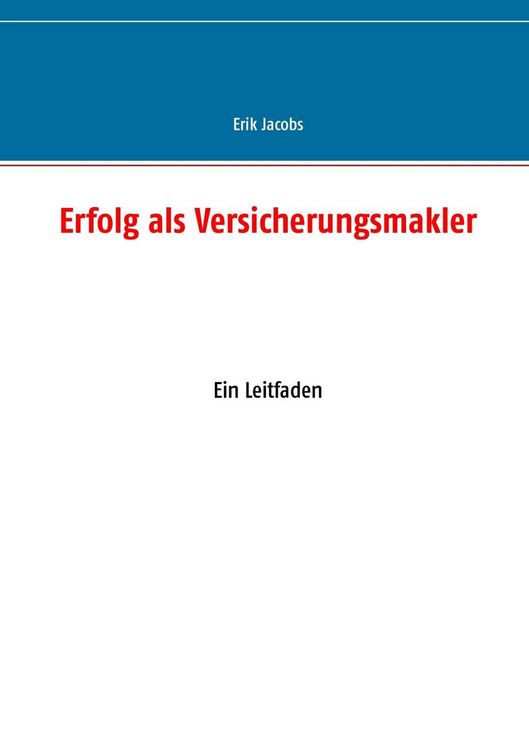 Produktbild: Erfolg als Versicherungsmakler