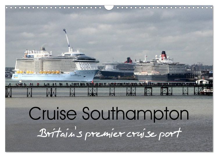 Produktbild: Cruise Southampton (Wall Calendar 2026 DIN A3 landscape), CALVENDO 12 Month Wall Calendar