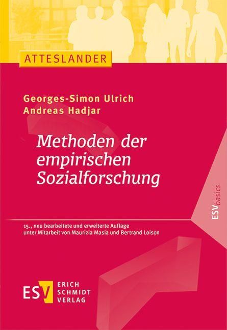 Produktbild: Methoden der empirischen Sozialforschung