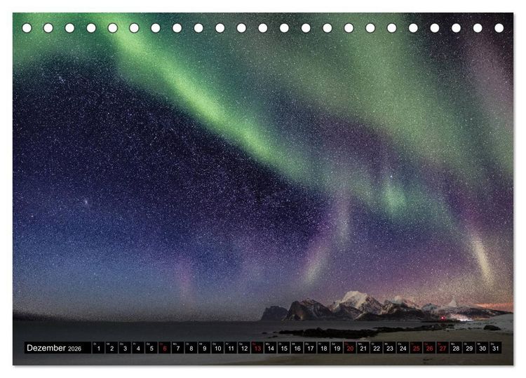 Produktbild: Wilde Landschaften (Tischkalender 2026 DIN A5 quer), CALVENDO Monatskalender