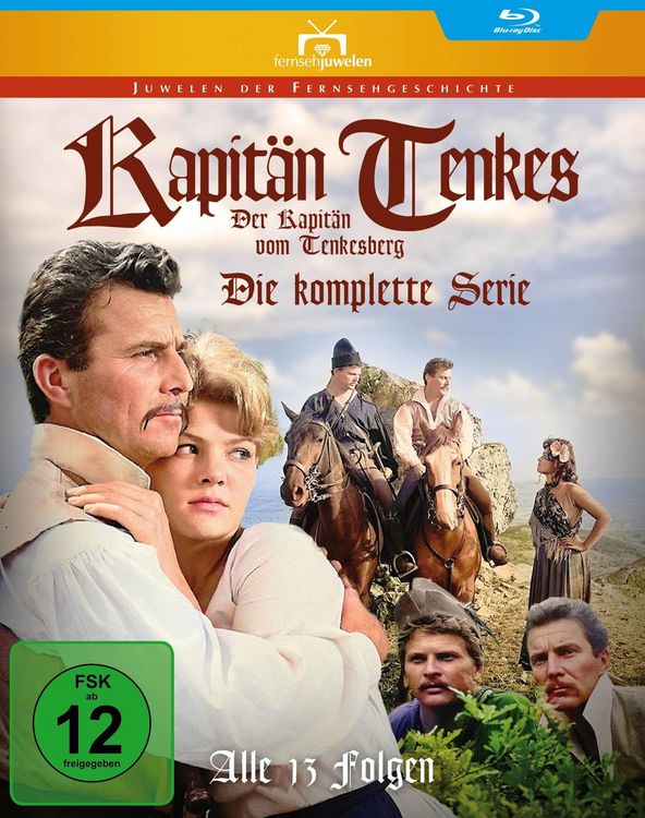 Produktbild: Kapit&auml;n Tenkes - Der Kapit&auml;n vom Tenkesberg (Alle 13 Folgen) (Gesamtedition) (Fernsehjuwelen) (Blu-ray)