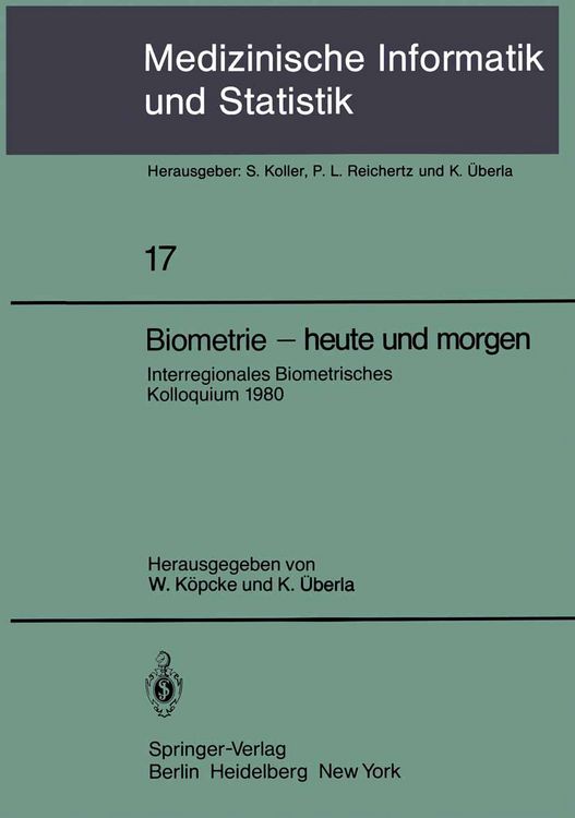 Produktbild: Biometrie &mdash; heute und morgen