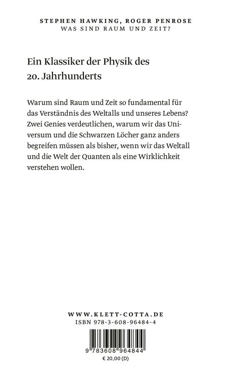 Produktbild: Was sind Raum und Zeit?