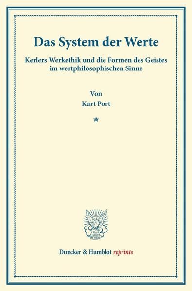 Produktbild: Das System der Werte.