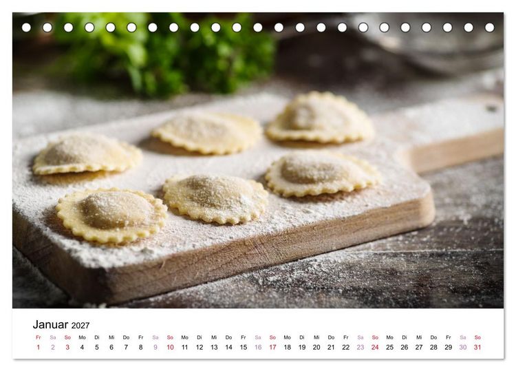Produktbild: Zwischen Herd und Herz - Stimmungsvolle K&uuml;chenmomente f&uuml;r das ganze Jahr (Tischkalender 2027 DIN A5 quer), CALVENDO Monatskalender