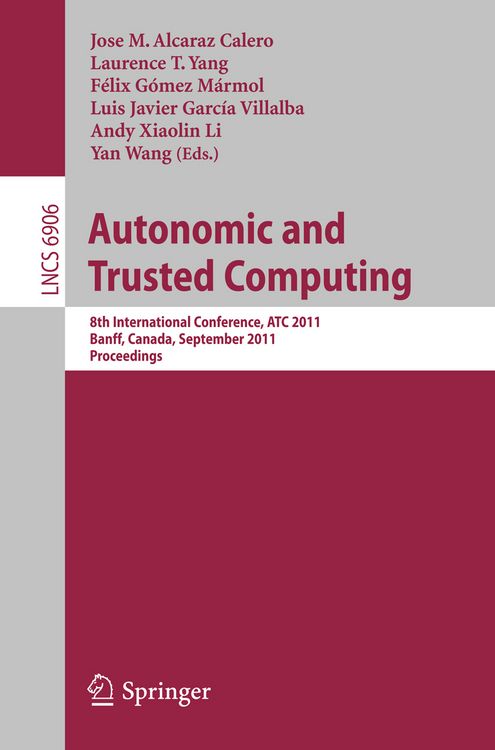 Produktbild: Autonomic and Trusted Computing