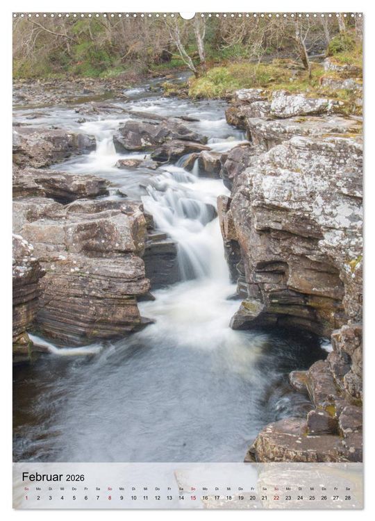 Produktbild: Schottland -Schottische Highlands (Wandkalender 2026 DIN A2 hoch), CALVENDO Monatskalender