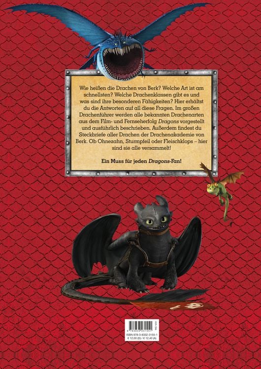 Produktbild: Dragons: Der gro&szlig;e Drachenf&uuml;hrer