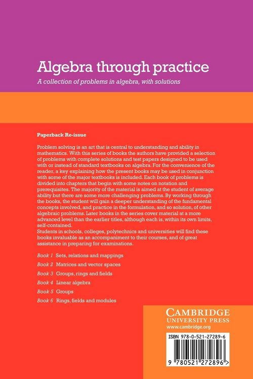 Produktbild: Algebra Through Practice