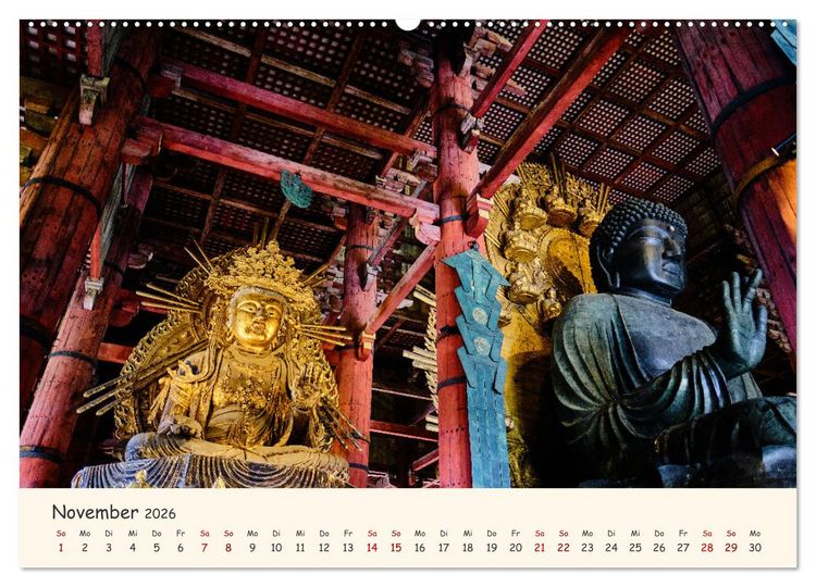 Produktbild: Japan - Traditon und Moderne (Wandkalender 2026 DIN A2 quer), CALVENDO Monatskalender