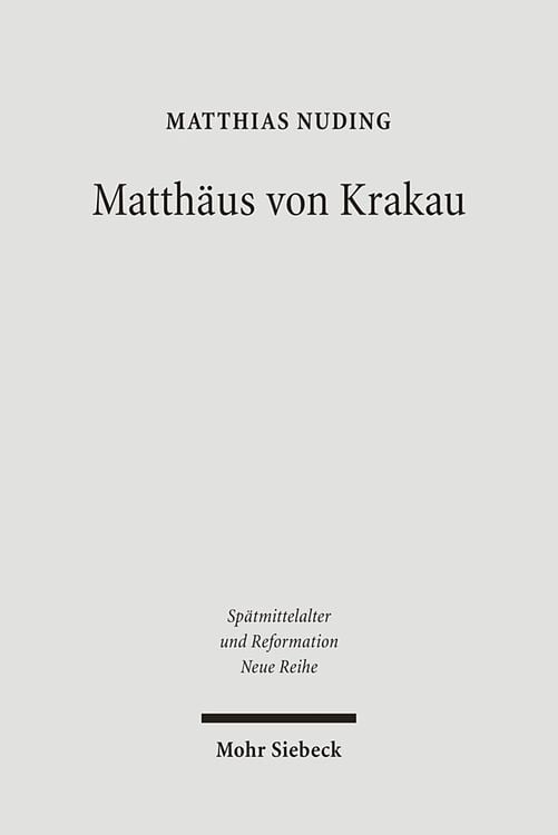 Produktbild: Matthäus von Krakau