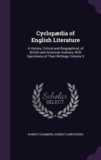 Produktbild: Cyclop&aelig;dia of English Literature