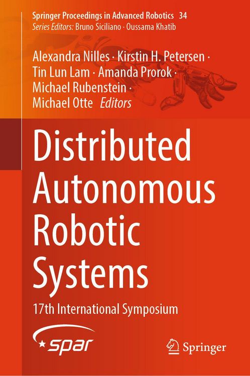 Produktbild: Distributed Autonomous Robotic Systems