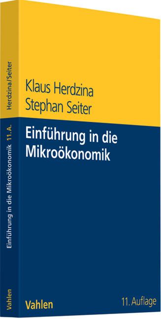 Produktbild: Herdzina, K: Einf&uuml;hrung in die Mikro&ouml;konomik
